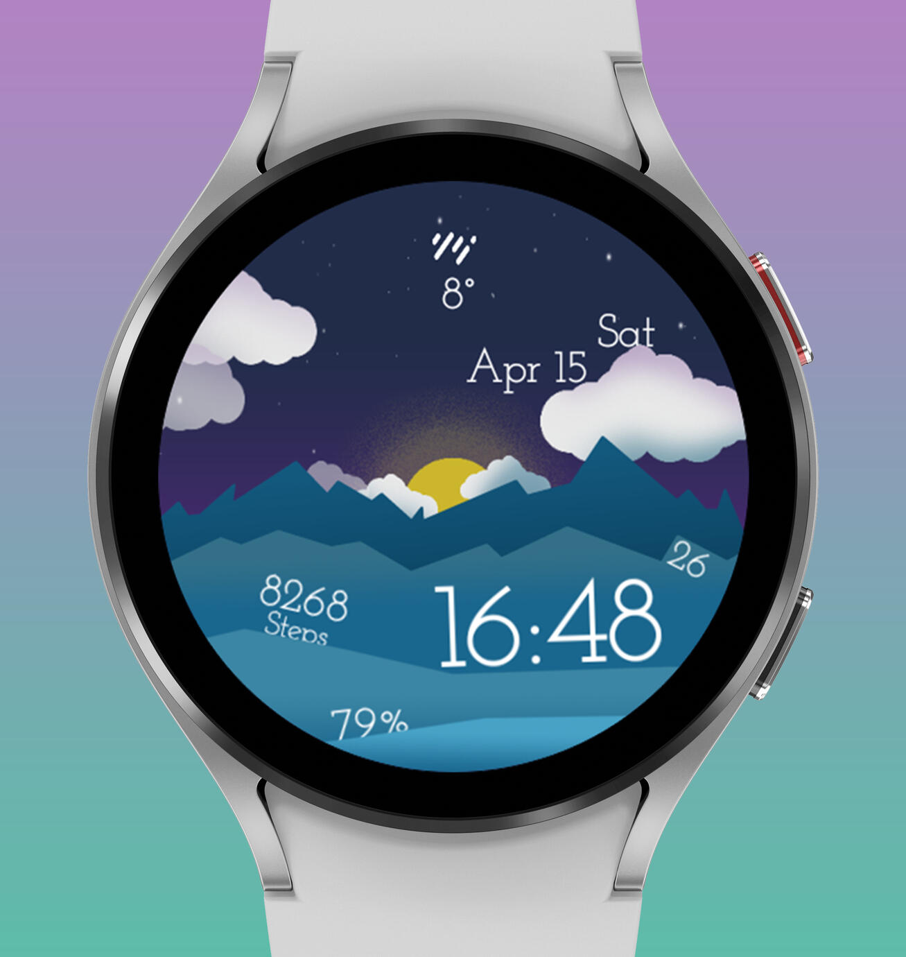 GRBL Sunset Serenity Watchface